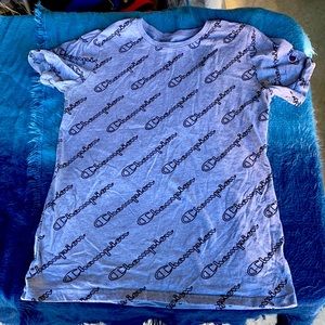 Champion gray and black T-shirt